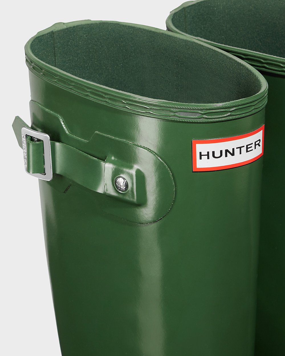 Hunter Mujer Original Gloss - Botas de Lluvia Verde - 623-IMXZDO